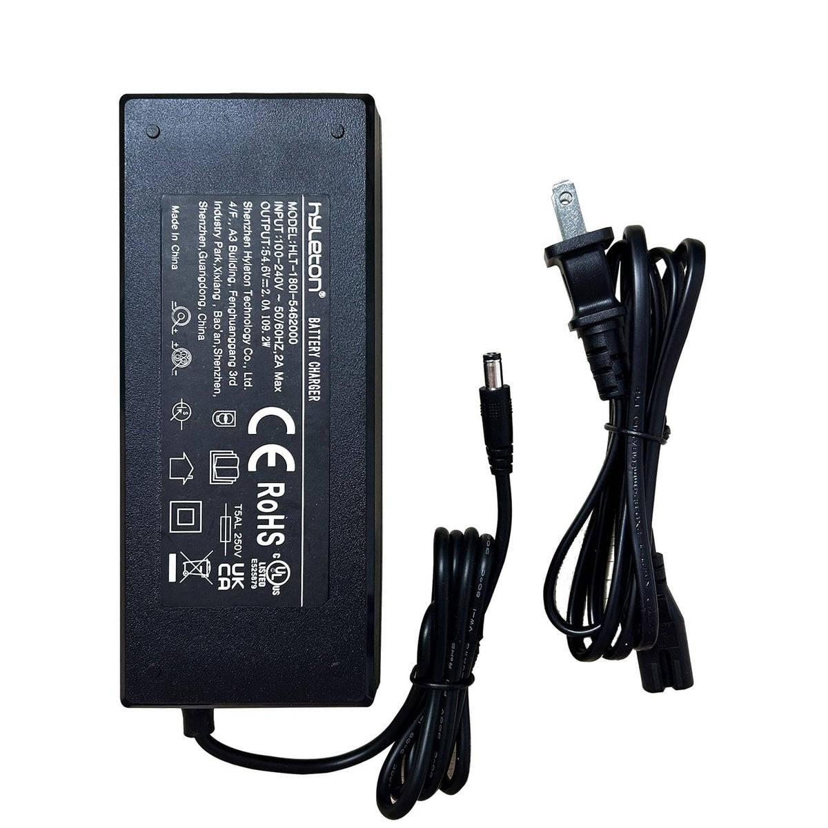 Lithium Battery Charger for HappyRun Electric Bike